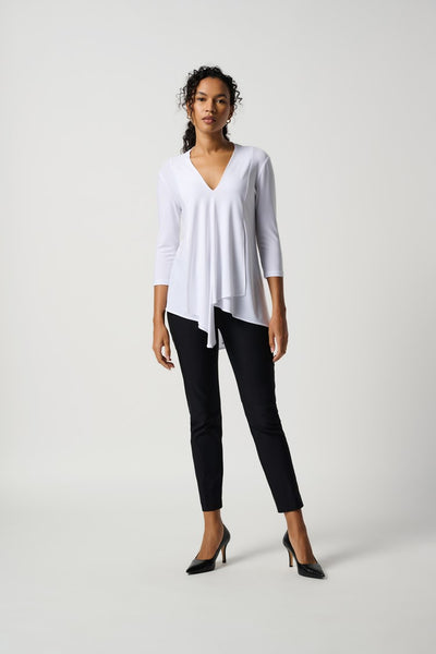 Joseph Ribkoff Classic Slim Pant White or Black – Juliana's Boutique SF