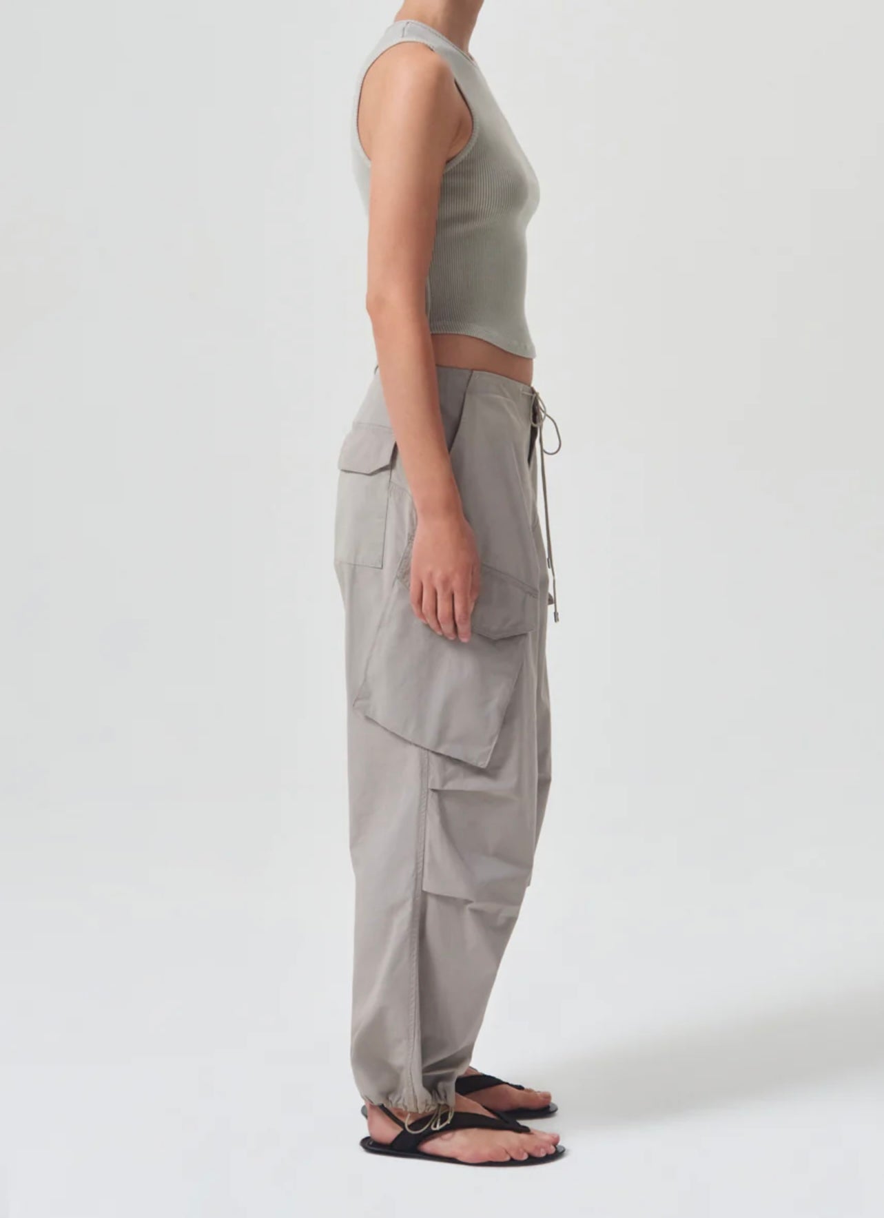 AGOLDE - Ginerva Cargo Pant in Drab