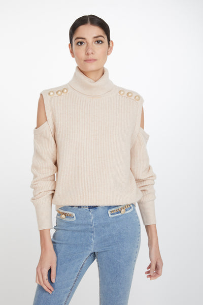 NWT Generation store Love Wool & Cashmere Turtleneck Sweater