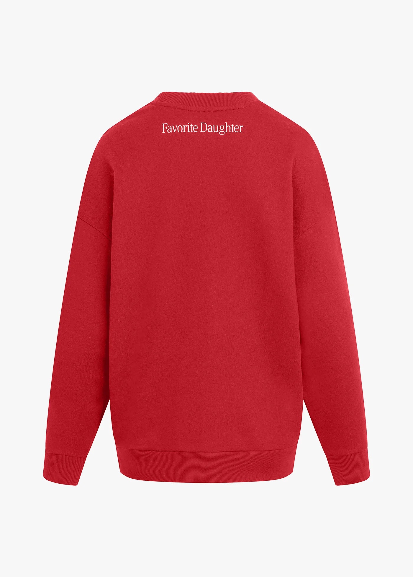 Favorite Daughter Go Sports Sweatshirt Red/White