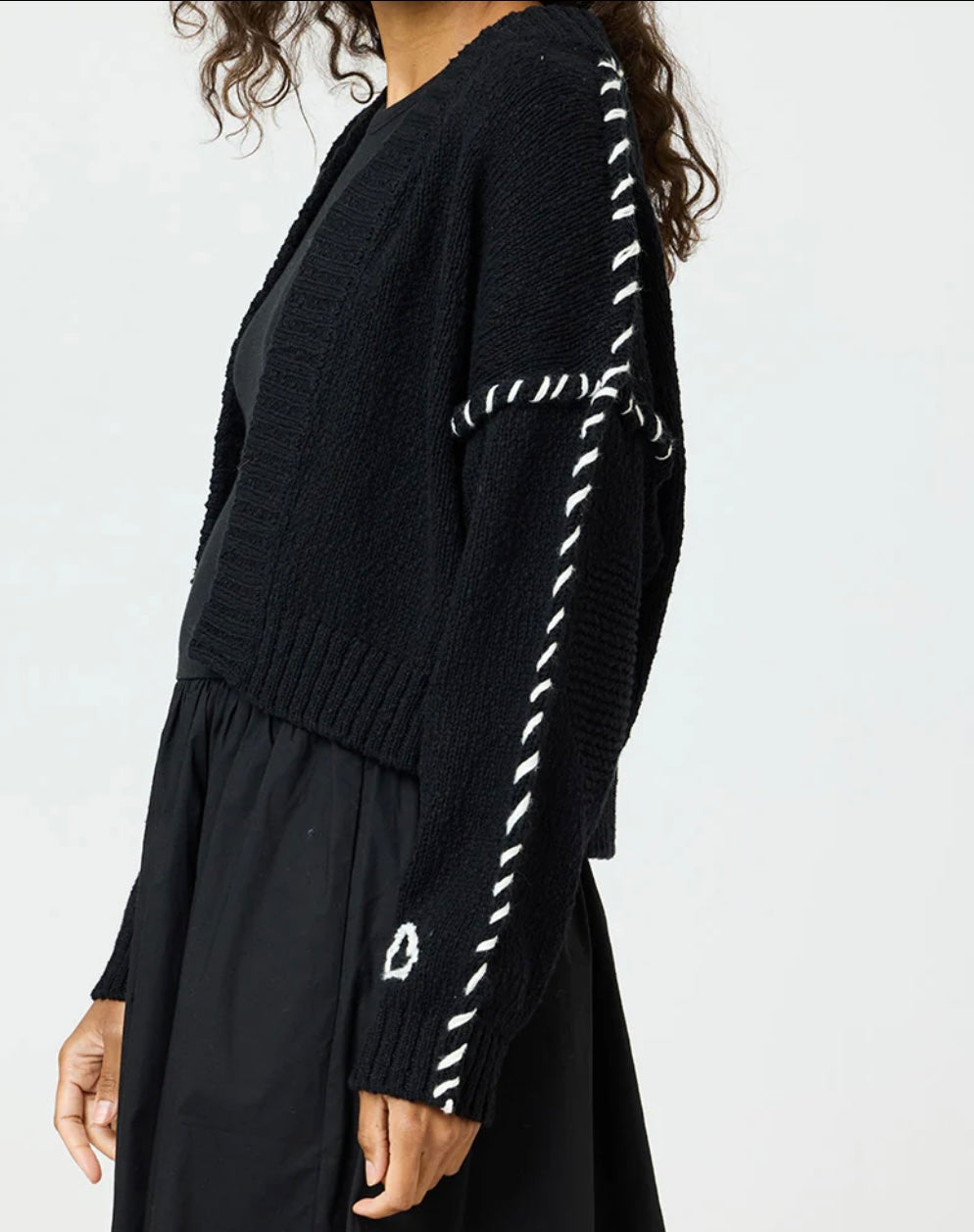 Kerri Rosenthal Sienna Cardigan Natural or Black