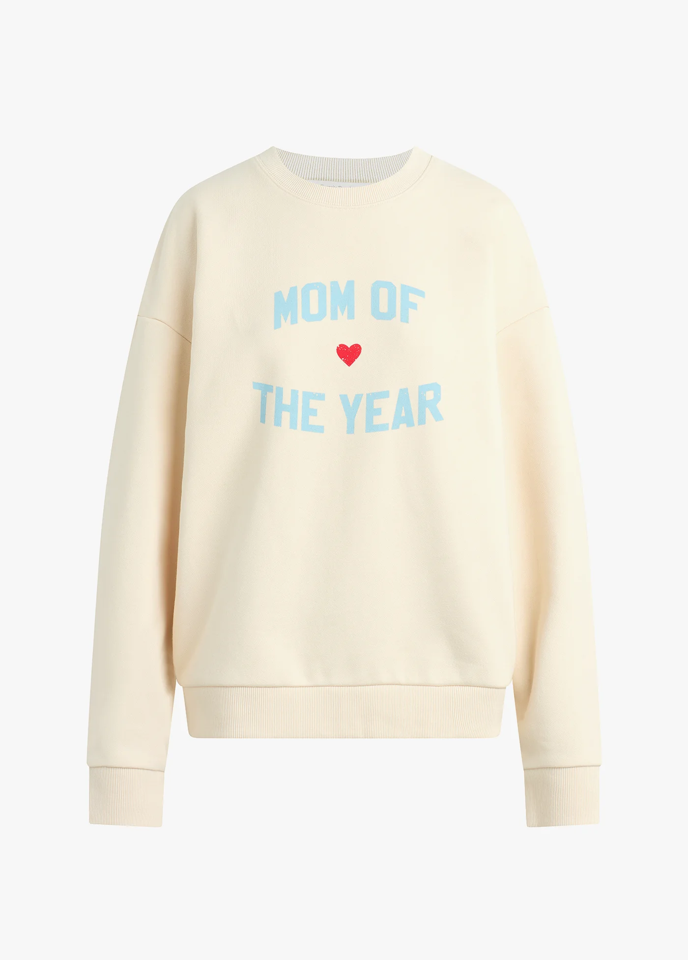 Favorite Daughter Mom of the Year Gardenia Baby Blue Sweatshirt