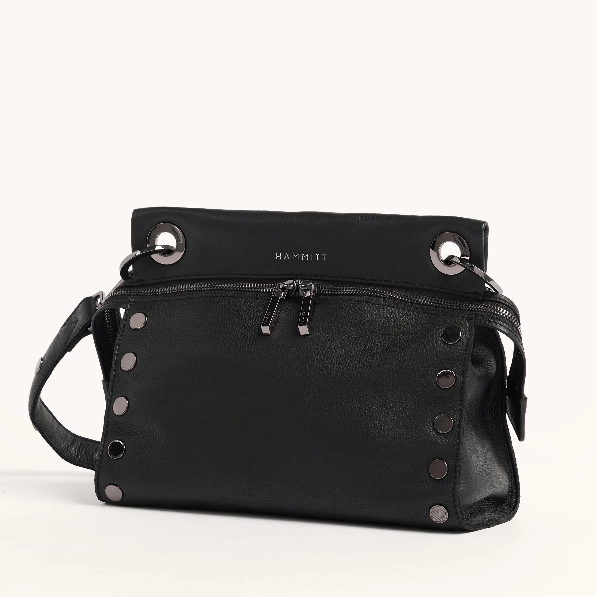 Hammitt Tony Signature Bag Black/Gunmetal