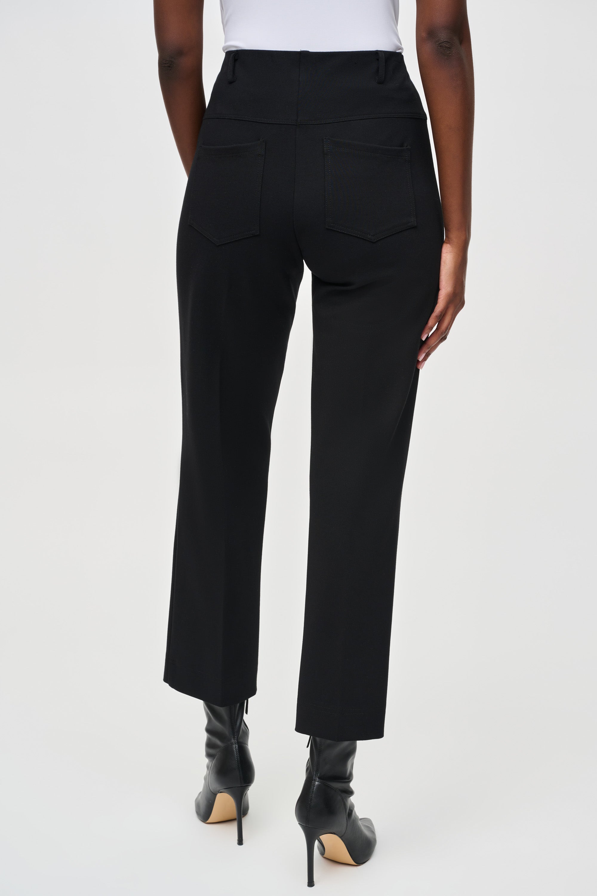 Joseph Ribkoff Heavy Knit Straight Pull-On Pants