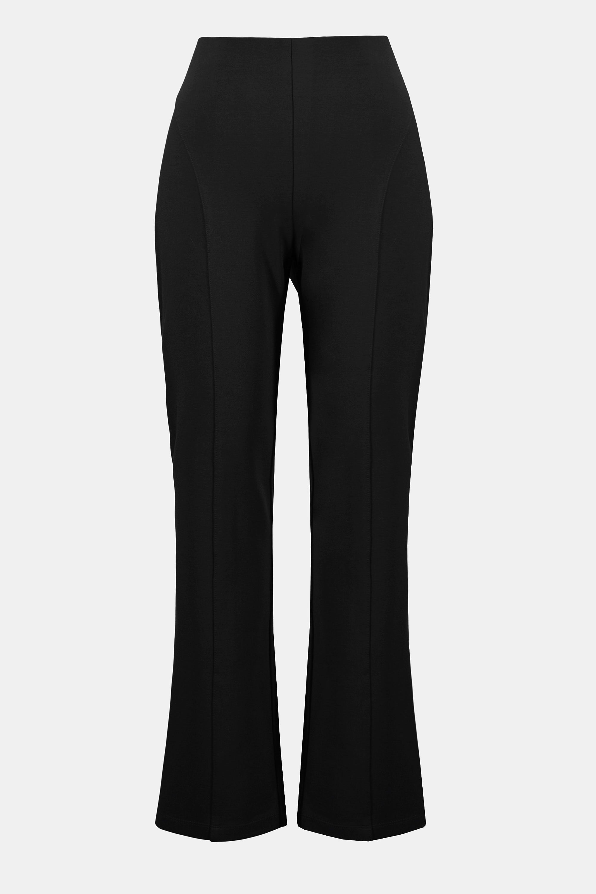 Joseph Ribkoff Heavy Knit Slim Fit Pull-On Pants Black
