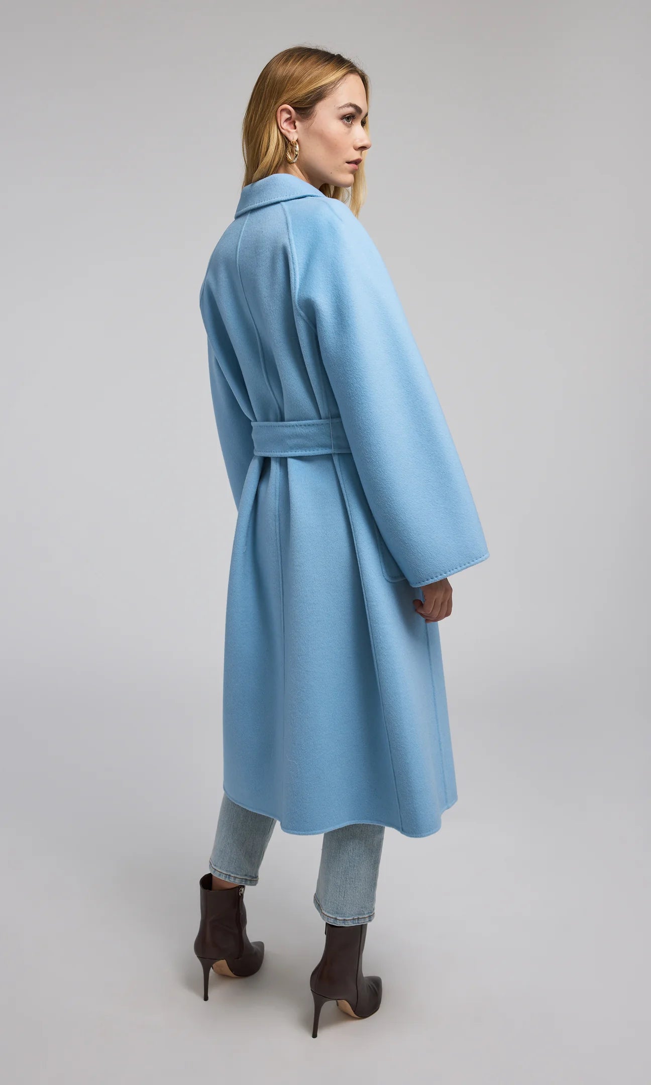 Generation Love Grayson Wool Coat Blue