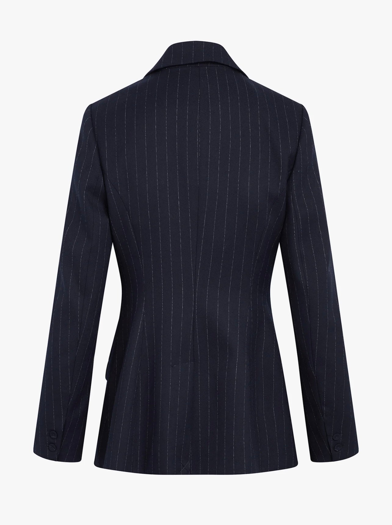 Favorite Daughter Favorite Blazer in Navy Pinstripe