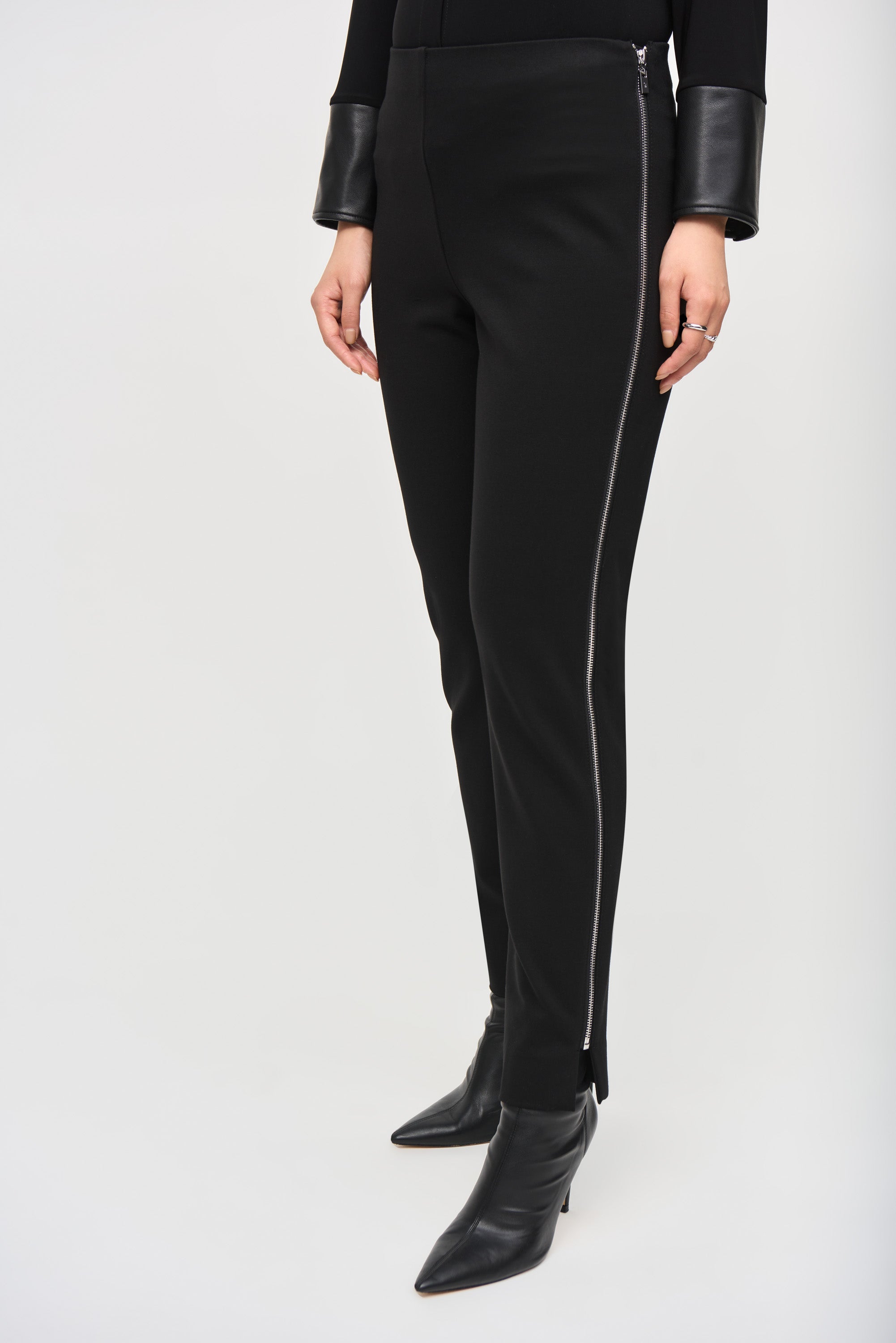 Joseph Ribkoff Heavy Knit Slim Fit Pants