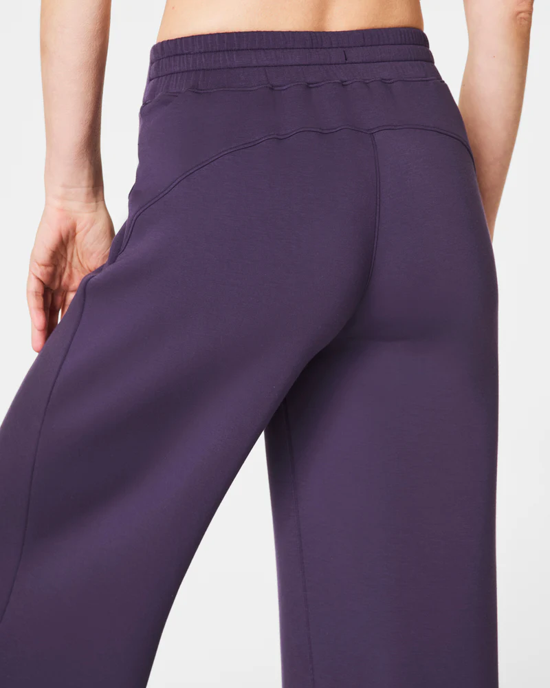 SPANX® AirEssentials Wide Leg Pant Aubergine