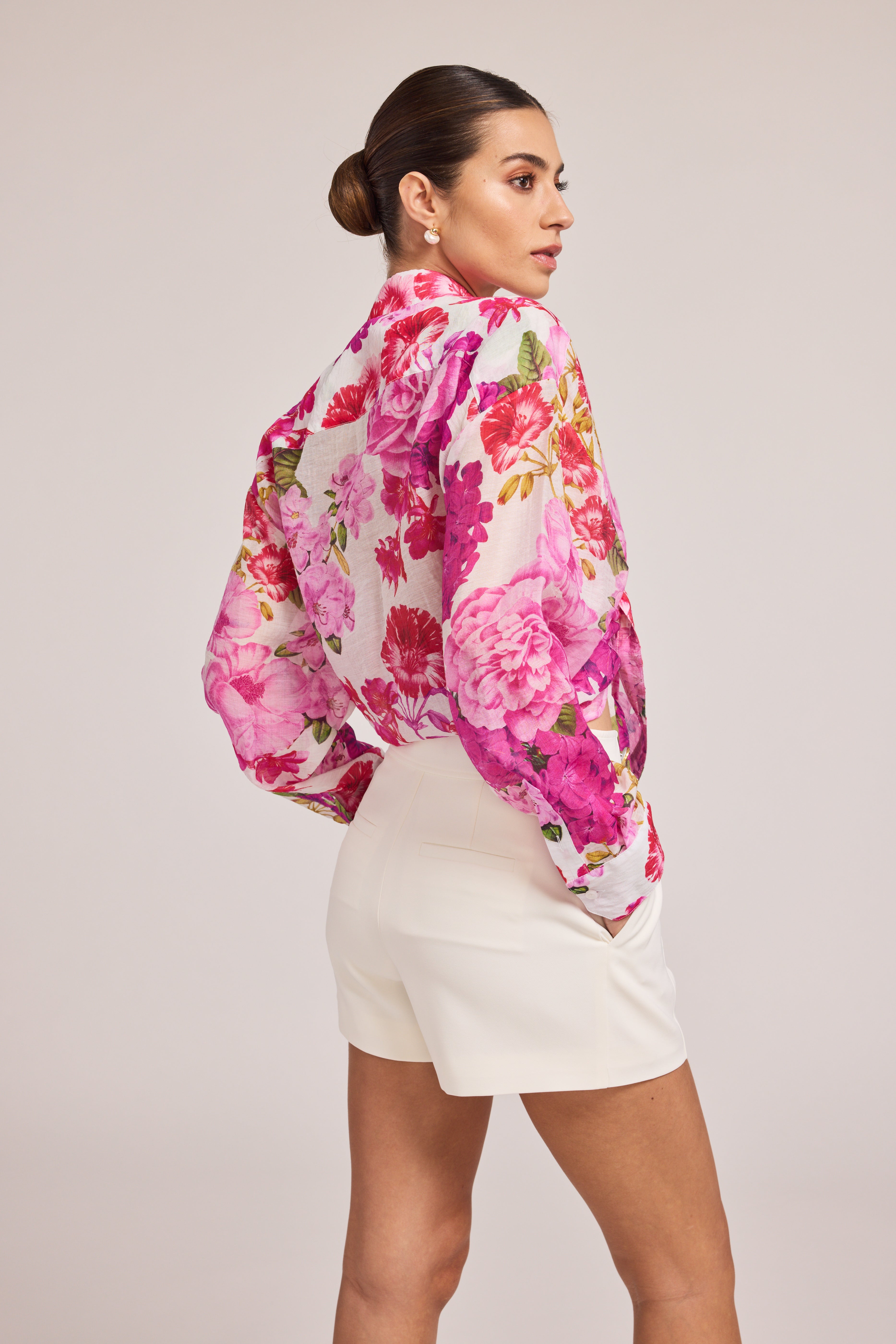 Generation Love Benson Floral Voile Shirt