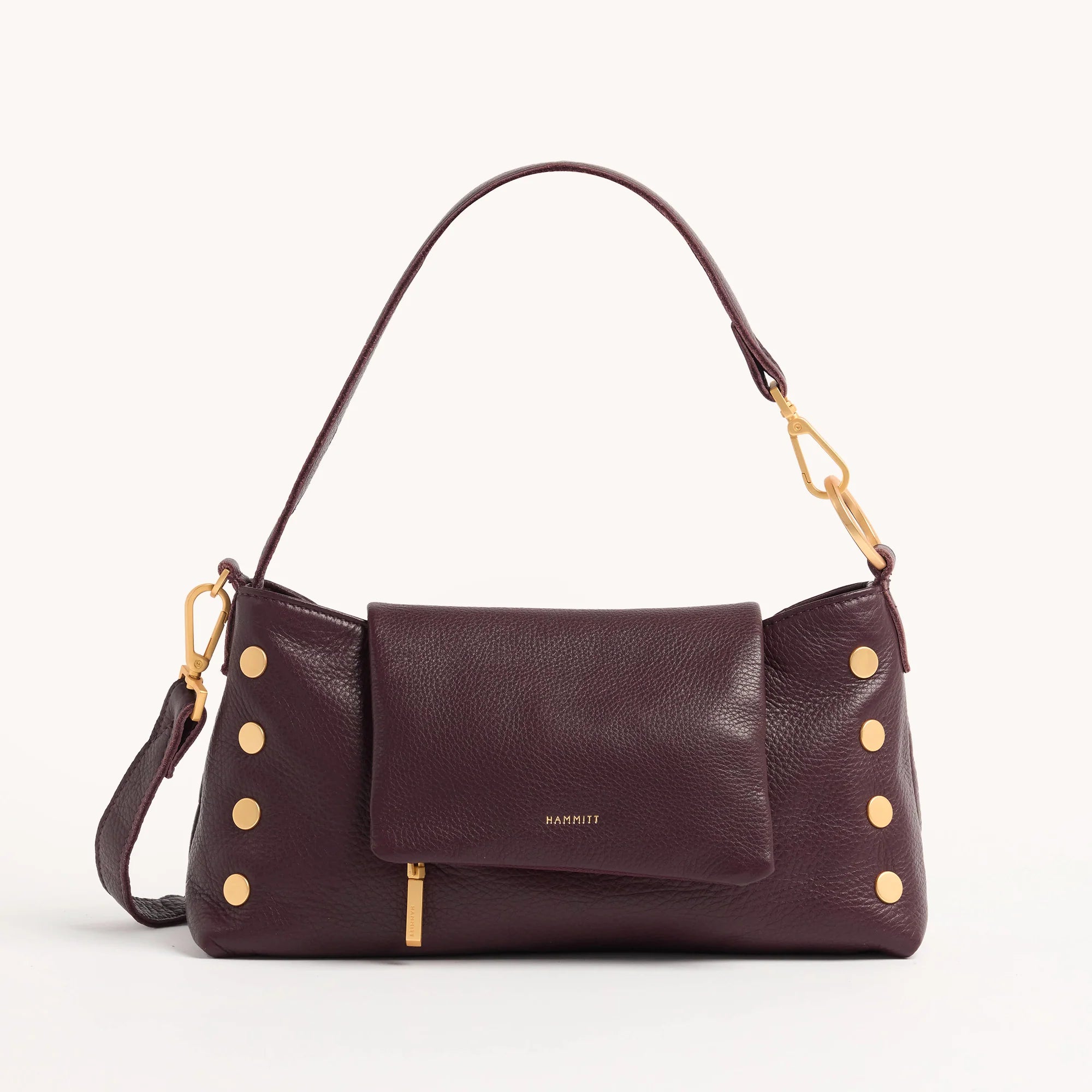 Hammitt VIP Satchel Cabernet Pebble