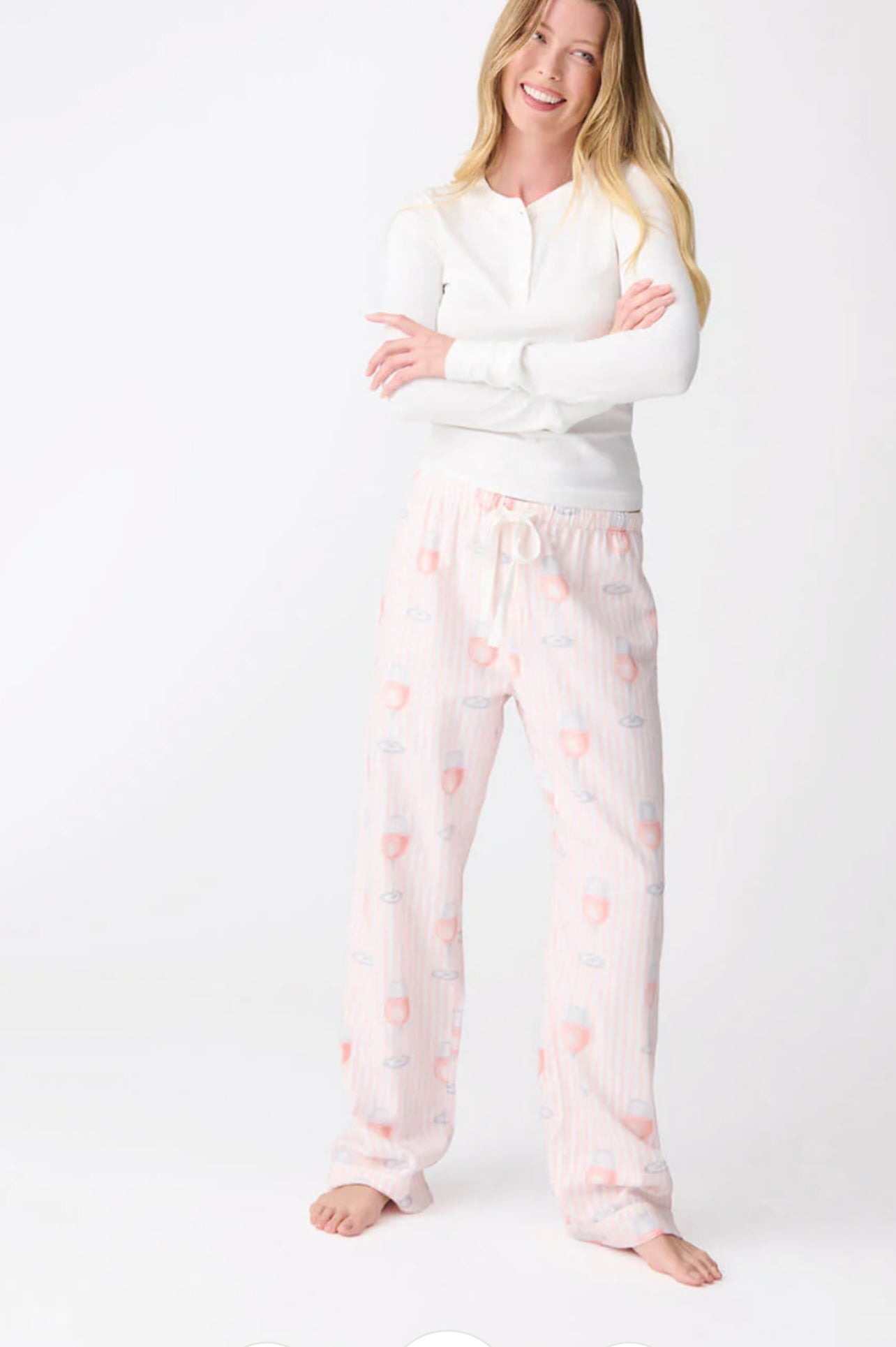 PJ Salvage Pajama Pant Pink Mist