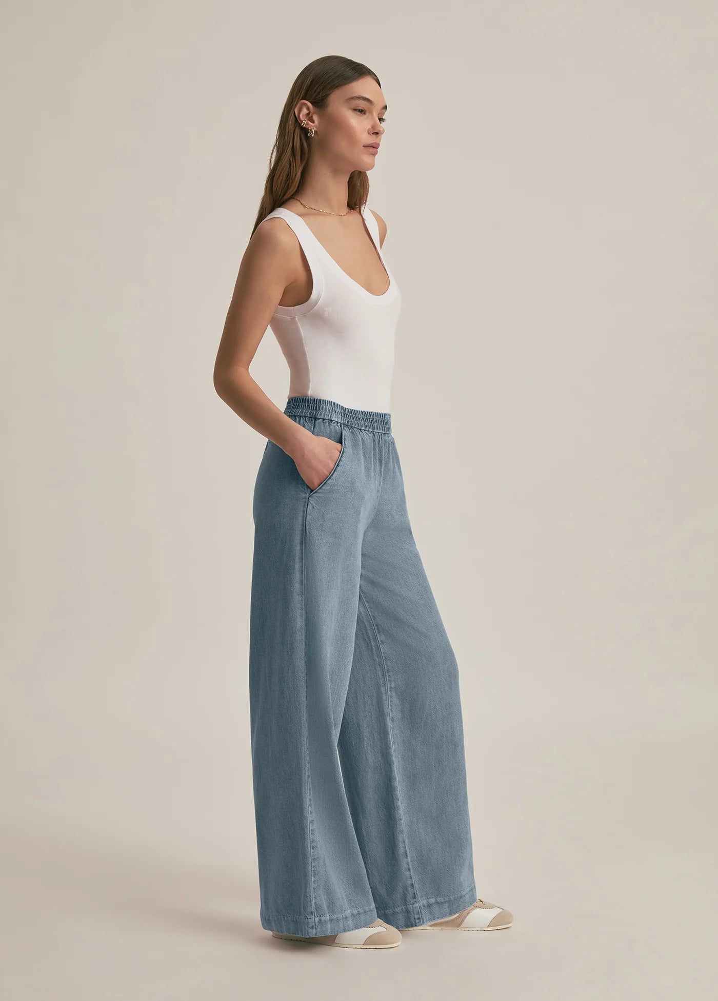Favorite Daughter Malibu Wide Leg Denim Coronado