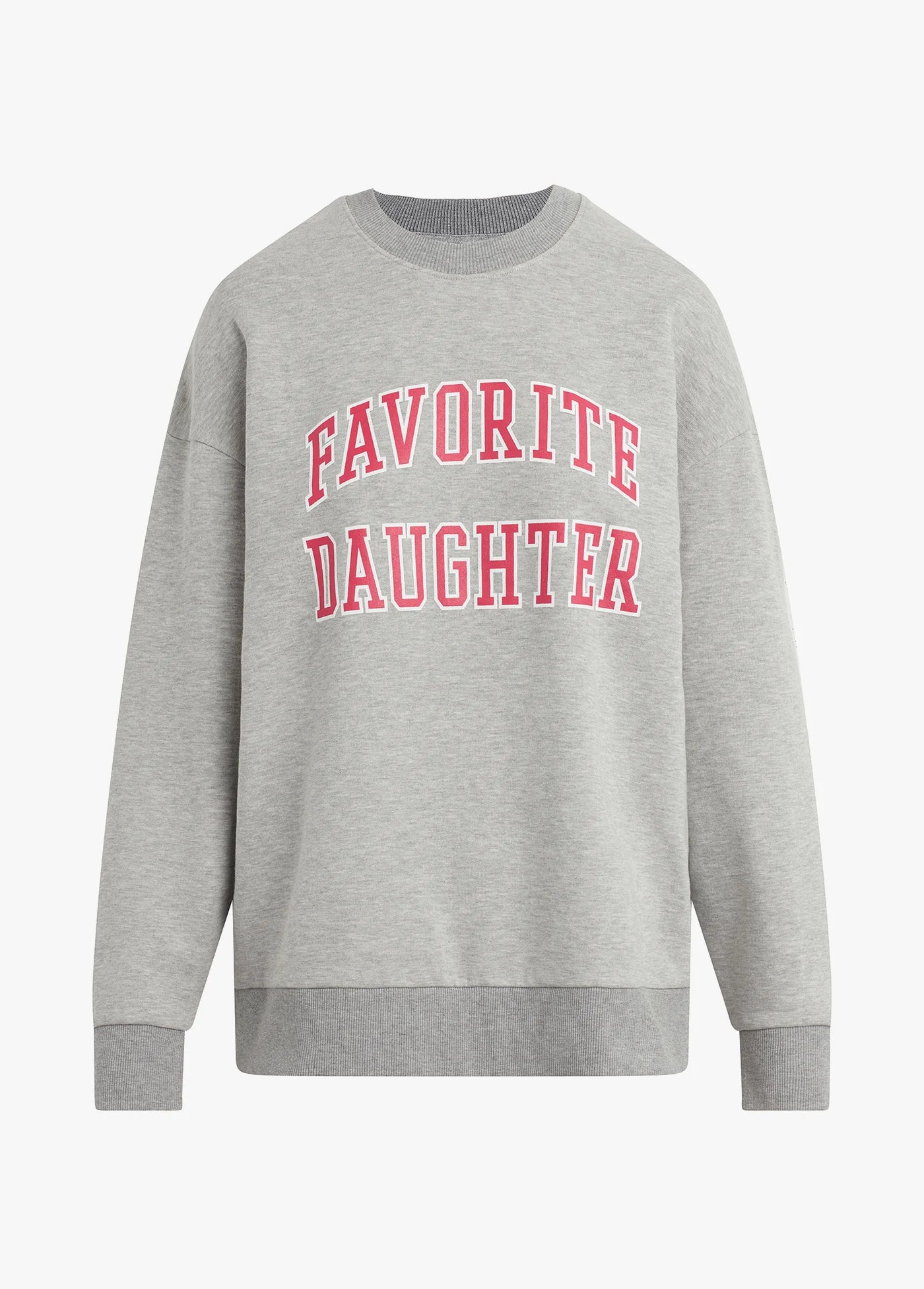 Favorite Daughter Collegiate Sweatshirt Heather Grey