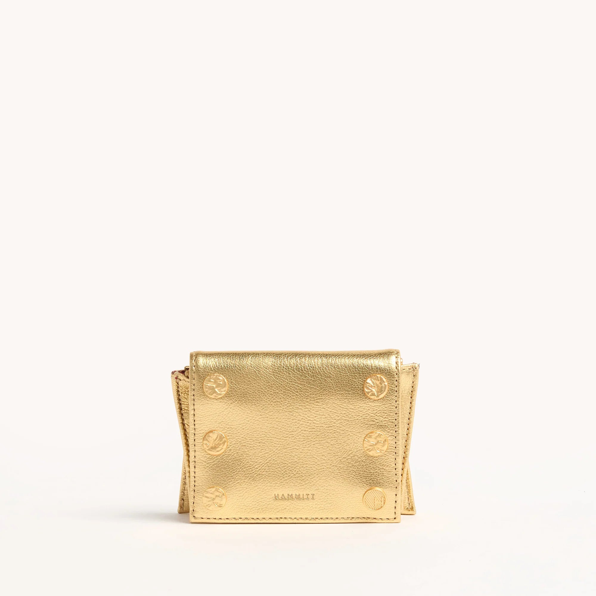 Hammitt Allen Wallet Gala Gold/Brushed Gold Hammered