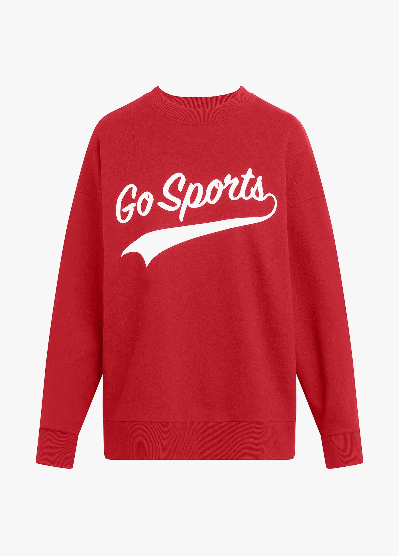 Favorite Daughter Go Sports Sweatshirt Red/White