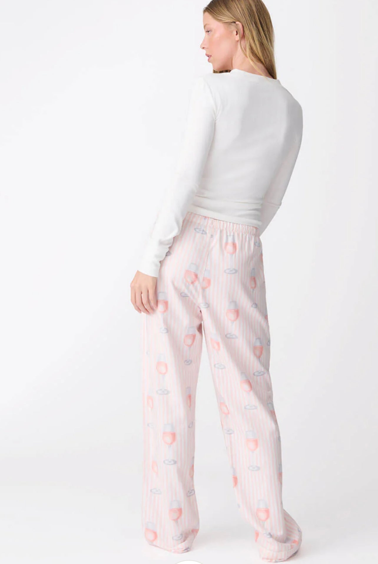 PJ Salvage Pajama Pant Pink Mist