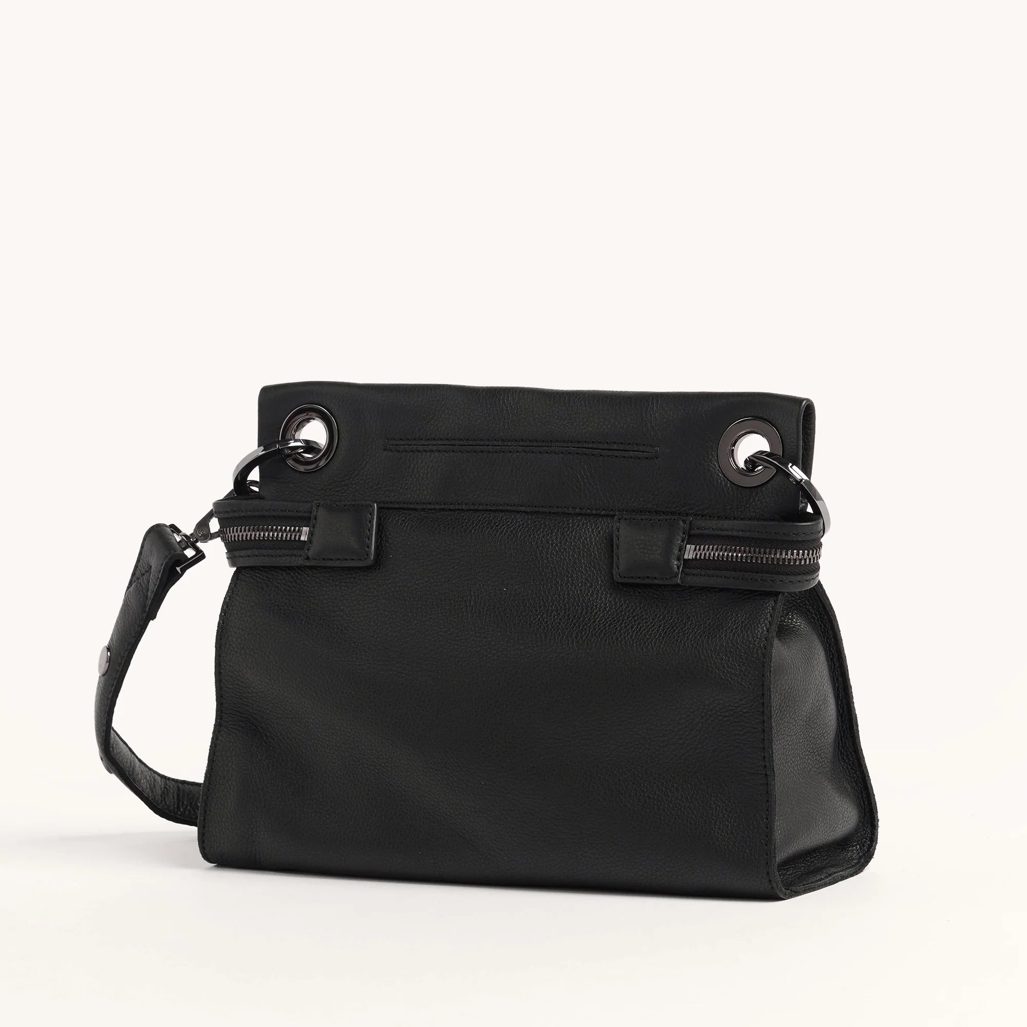 Hammitt Tony Signature Bag Black/Gunmetal