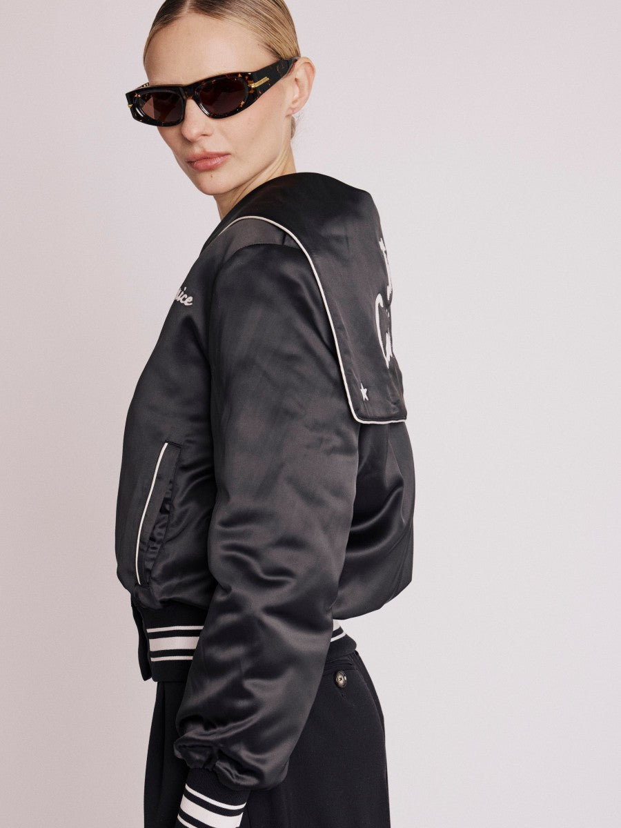 Berenice VAYA Bomber | Black bomber jacket