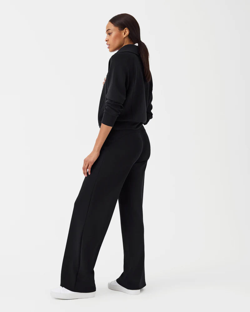 SPANX® AirEssentials Wide Leg Pant Very Black