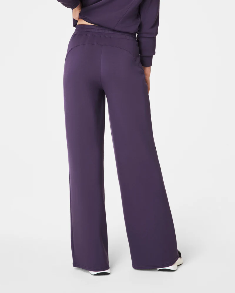 SPANX® AirEssentials Wide Leg Pant Aubergine