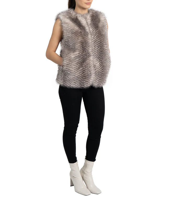 Jett Faux Fur Vest