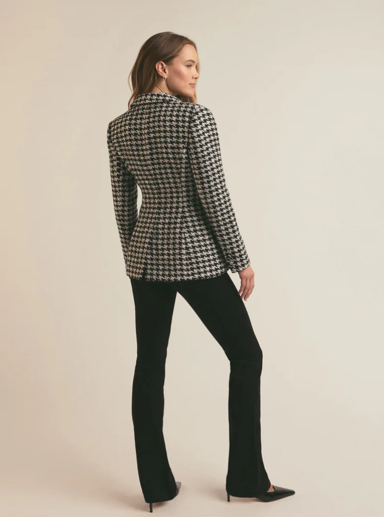 Favorite Daughter Favorite Blazer Houndstooth