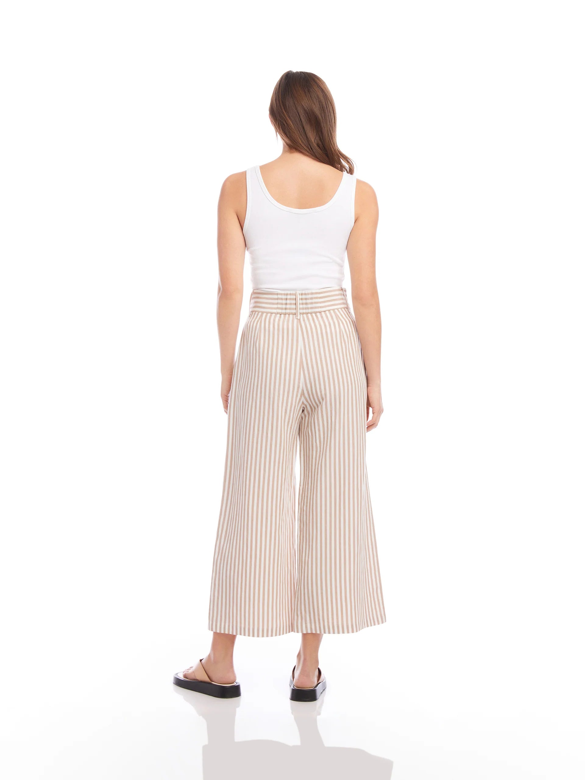 Fifteen Twenty Sadie Striped Linen Trousers