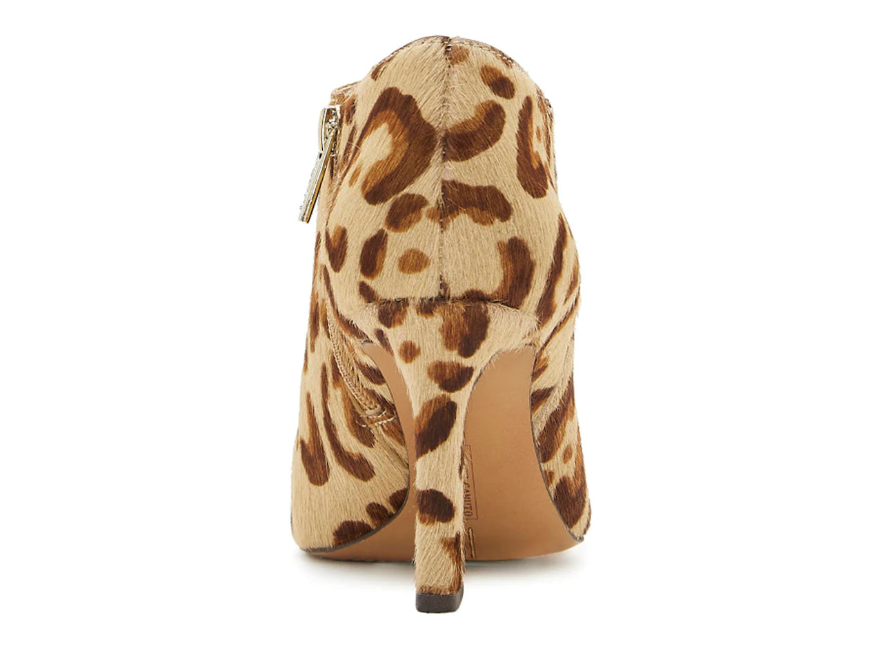 Vince camuto leopard print booties online