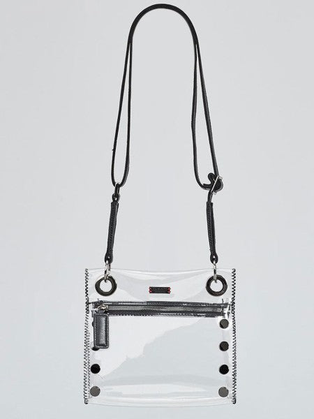 Hammitt Tony Small Clear Black