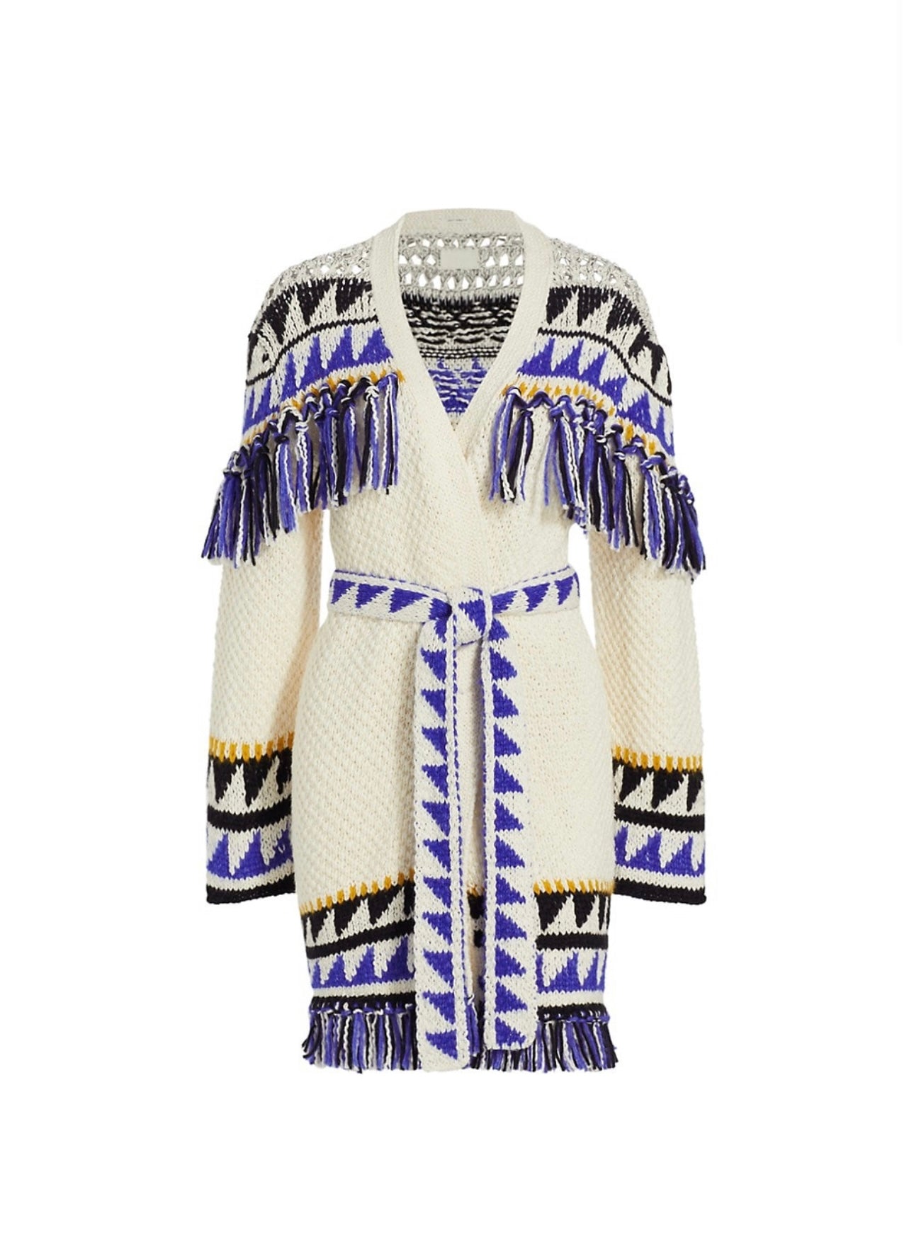 Mother THE FRINGE CARDIGAN